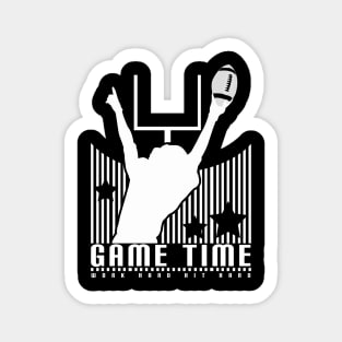 Game Time - Football Sticker